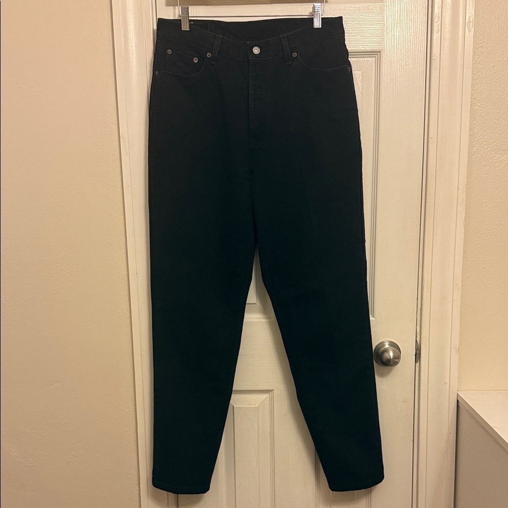 Levi's Vintage Black Slim Fit Tapered Leg  Black Jeans